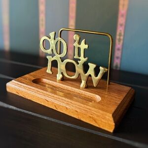 Vintage Deadstock DO IT NOW Mail Desk Organizer